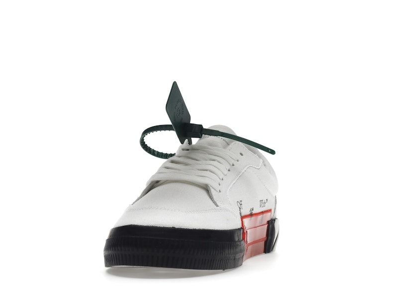 OFF-WHITE Vulc Low Canvas White Black SS22