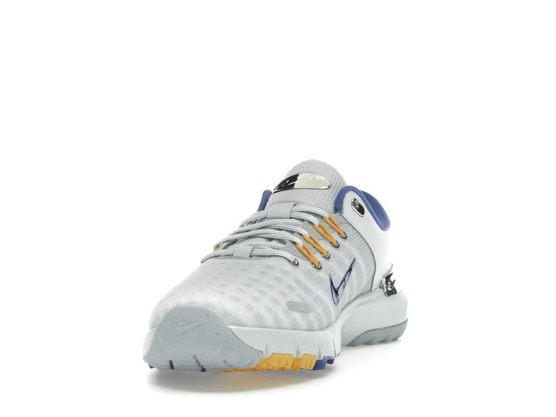 Nike Free Golf Pure Platinum University Gold Wolf Grey Astronomy Blue