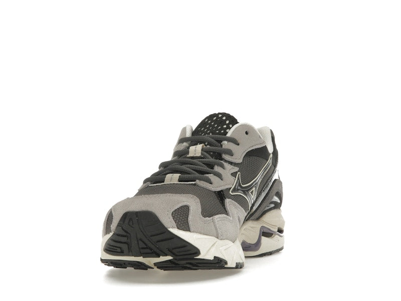 Mizuno Wave Rider 10 Dark Grey Lime Yellow