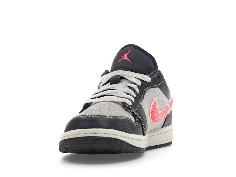 Jordan 1 Low Light Graphite Hot Punch (Women's)
