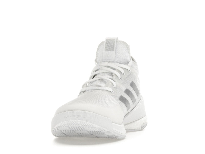 adidas Crazyflight Mid Cloud White Silver Metallic Grey (Women's)