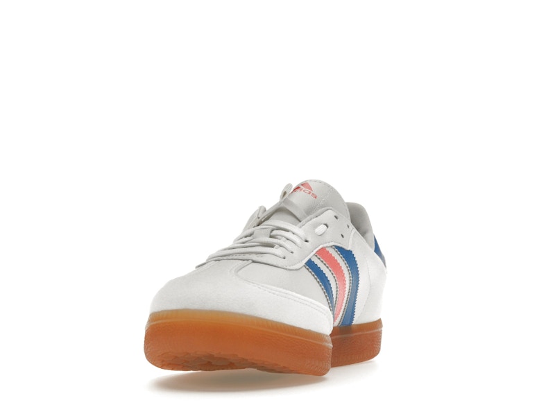 adidas Velosamba Vegan Cloud White Turbo Blue Rush