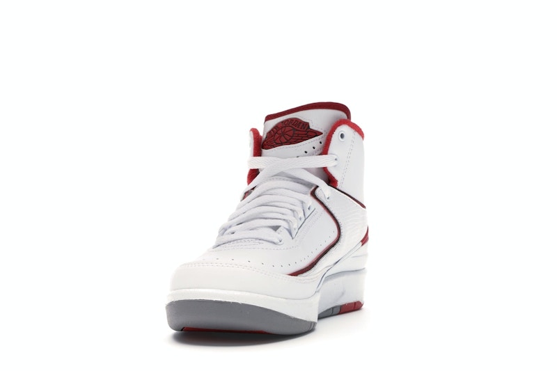 Jordan 2 Retro White Red (2014) (GS)