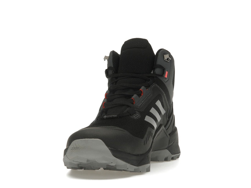 adidas Terrex Swift R3 Mid GTX Core Black Grey Solar Red
