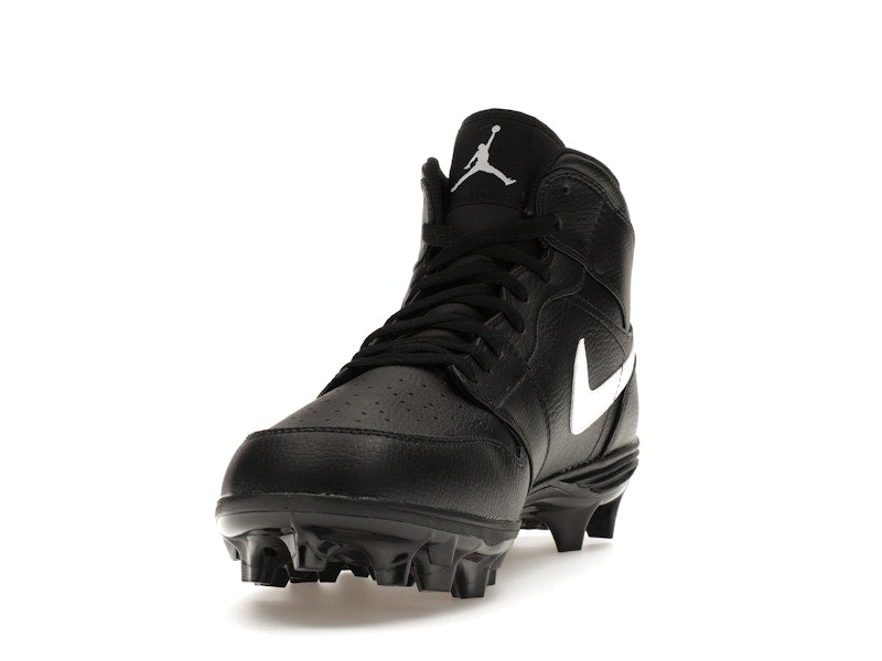 Jordan 1 Mid TD Cleat Black White