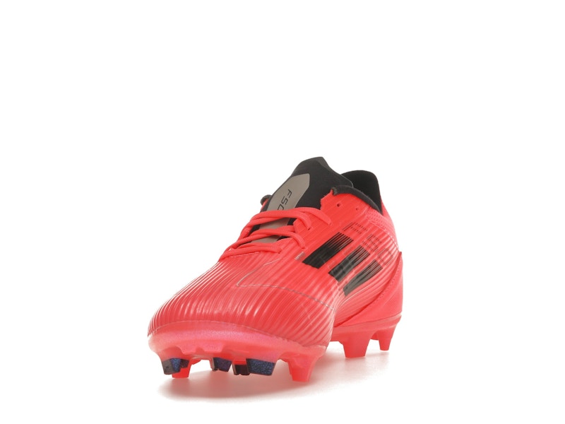 adidas F50 League Firm/Multi-Ground Turbo Aurora Black Platinum Metallic