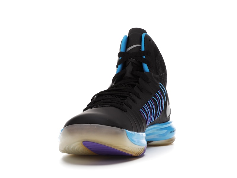 Nike Hyperdunk Plus Black Blue Glow