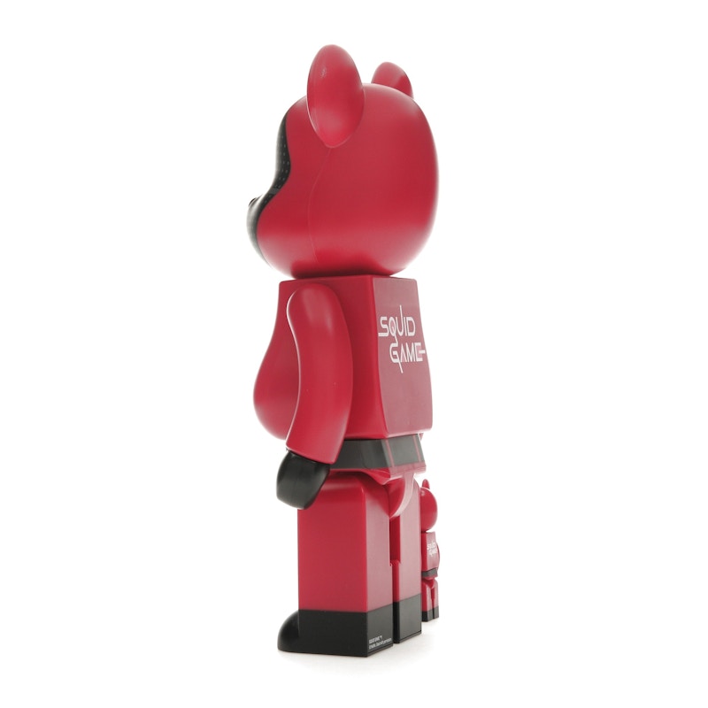 Bearbrick x Squid Game Guard (Square) 100% & 400% Set
