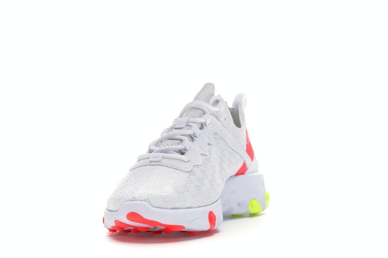 Nike React Element 55 White Crimson Volt