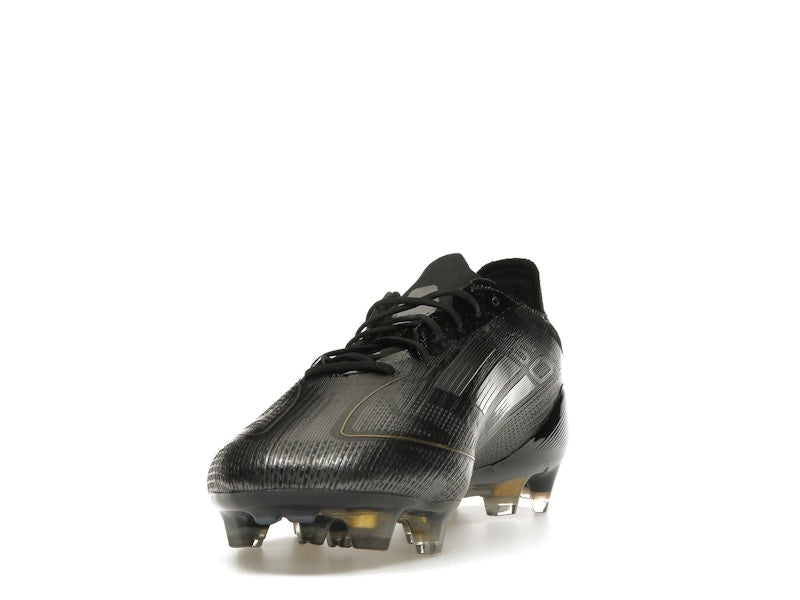adidas F50 Elite FG Core Black Iron Metallic Gold Metallic