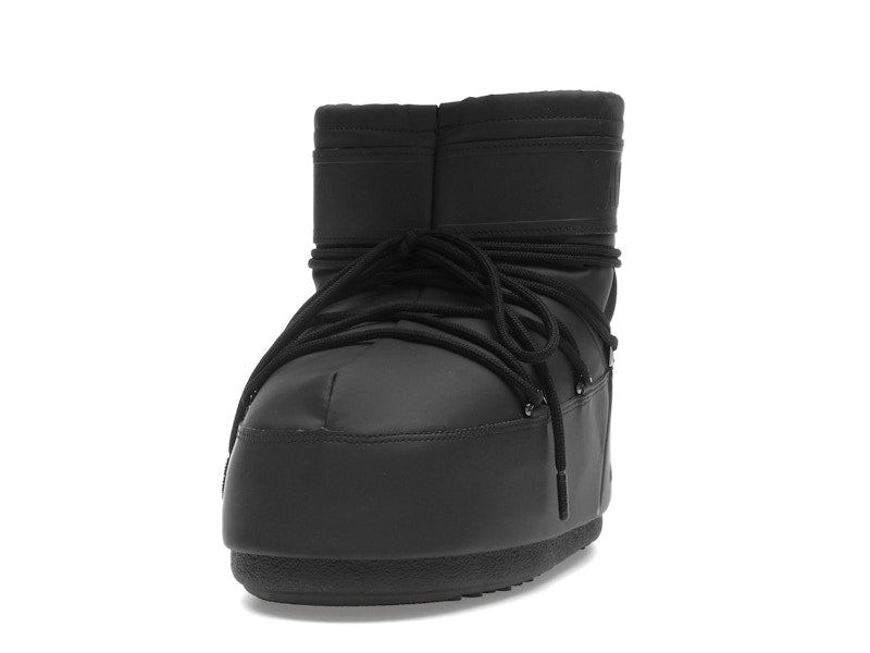 Moon Boot Icon Rubber Low Boot Black