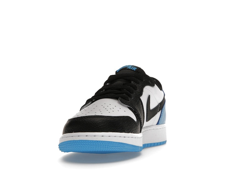 Jordan 1 Retro Low OG Black Dark Powder Blue (GS)