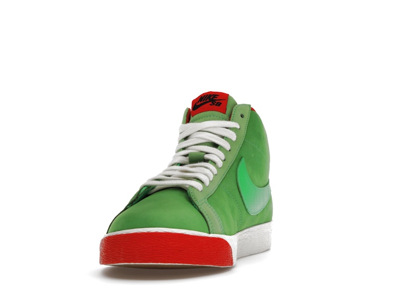 Nike SB Blazer Green Spark Pimento