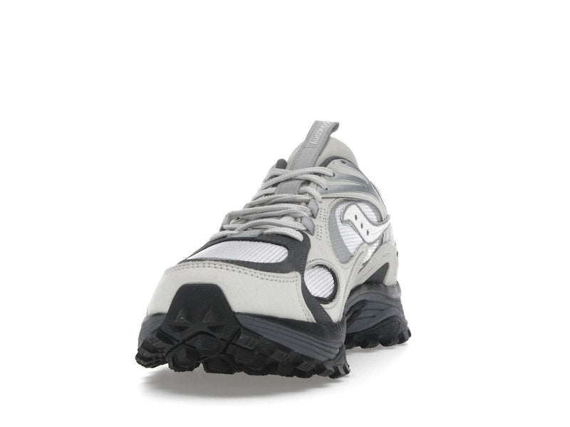 Saucony Grid Aura X Grey Pack White