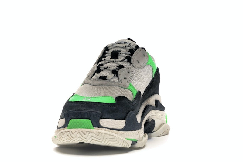Balenciaga Triple S Mr. Porter Neon Green 2018