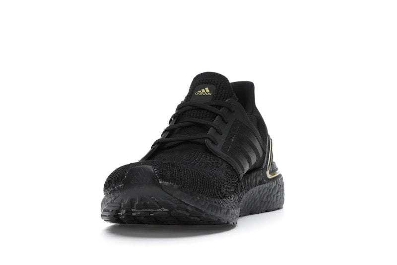 adidas Ultra Boost 20 Core Black Gold Metallic