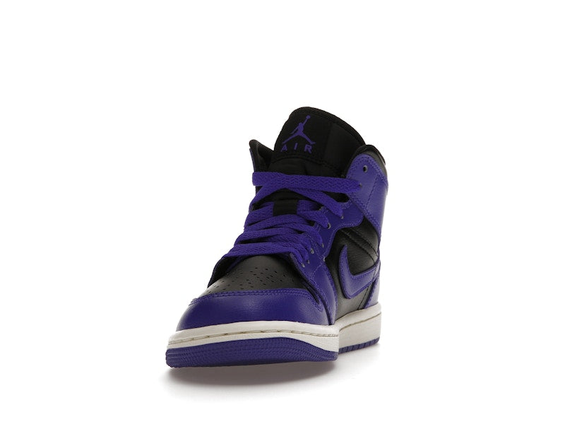 Jordan 1 Mid Purple Black (Women's)