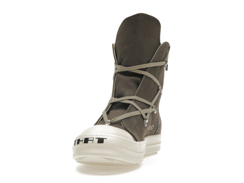 Rick Owens DRKSHDW Hexa High Dust Milk Black