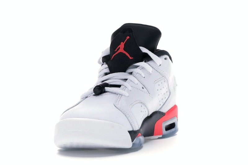 Jordan 6 Retro Low White Infrared 23 Black (GS)