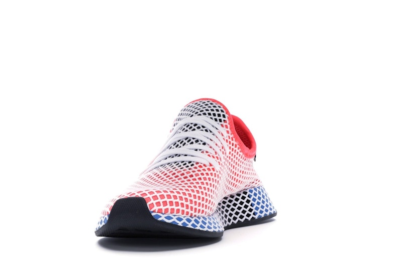 adidas Deerupt Solar Red Bluebird