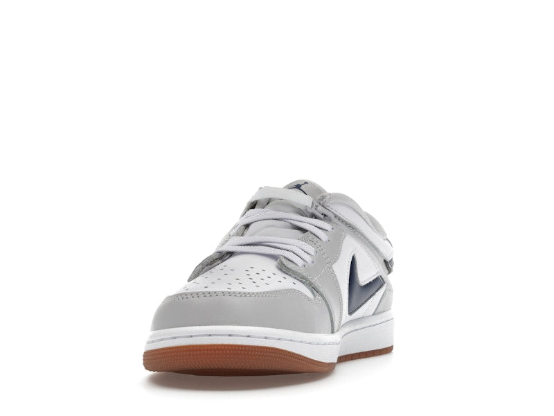 Jordan 1 Low EasyOn White Neutral Grey Gum Midnight Navy