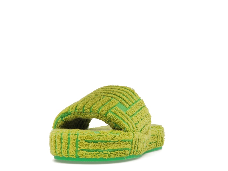 Bottega Veneta Resort Geometric Sandal Parakeet Kiwi