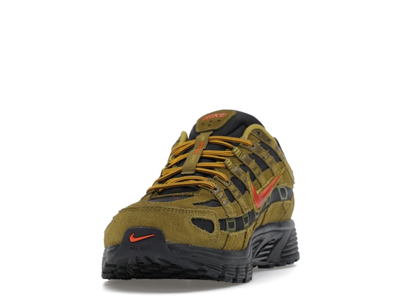 Nike P-6000 Premium Cordura Olive Flak Black Picante Red