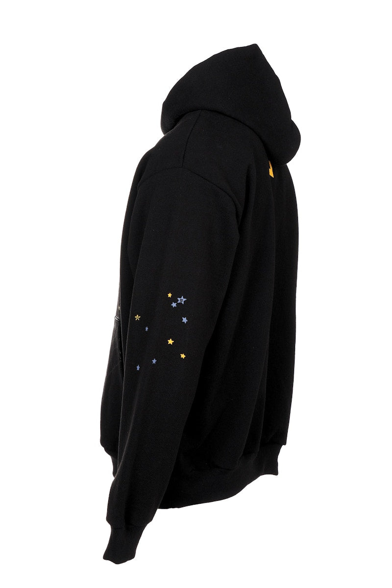 Sp5der P*NK Hoodie Black