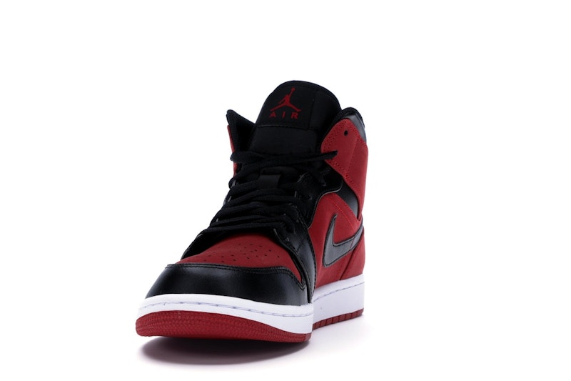 Jordan 1 Mid Gym Red Black