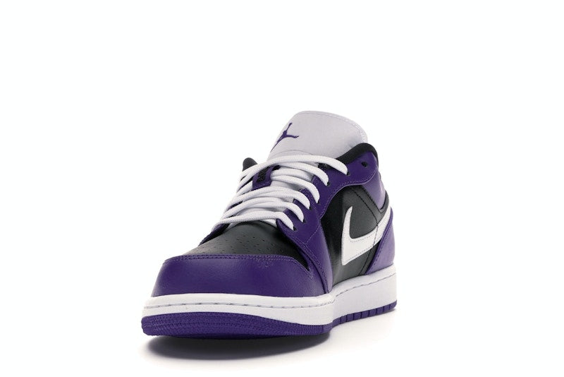 Jordan 1 Low Court Purple Black