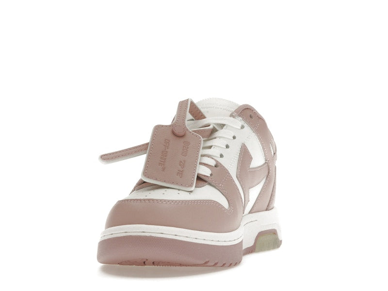 Off-White Out Of Office Calf Leather White Pink (Women's)