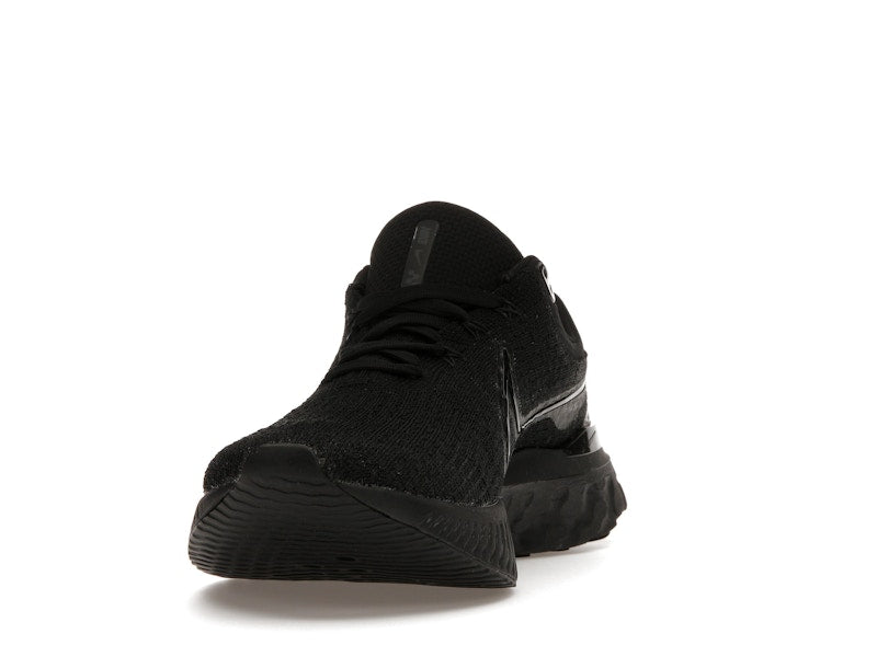 Nike React Infinity Run Flyknit 3 Triple Black