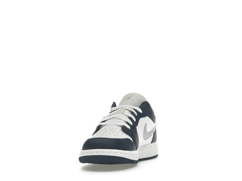Jordan 1 Low Midnight Navy Wolf Grey (GS)