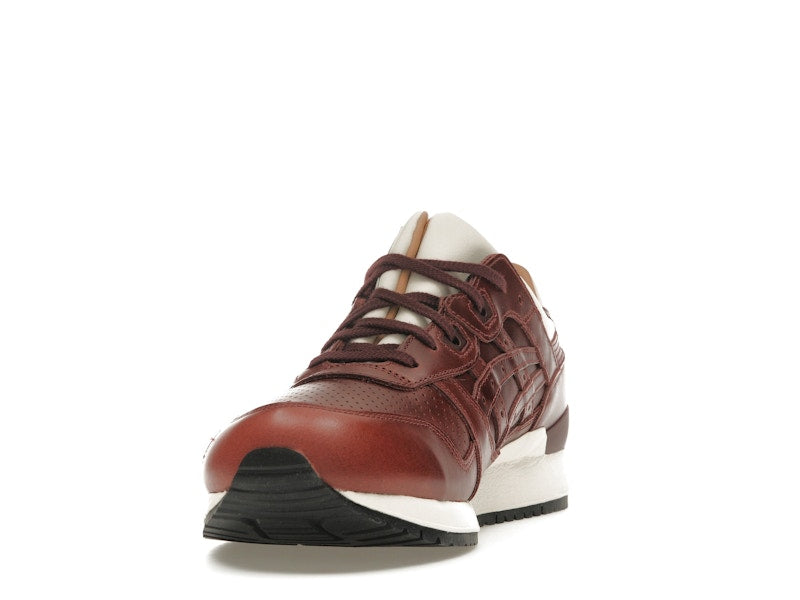 ASICS Gel-Lyte III Packer Shoes x J. Crew Oxblood Leather