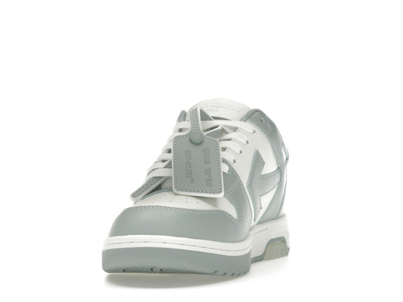 OFF-WHITE Out Of Office OOO Low Tops White Grey