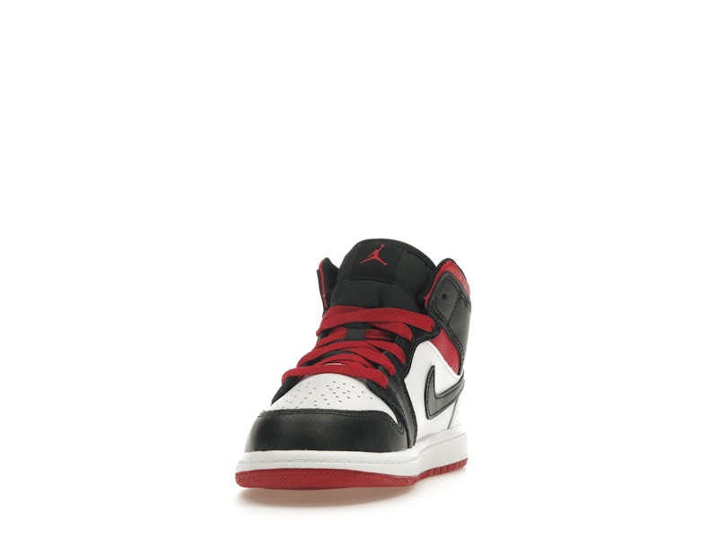 Jordan 1 Mid Gym Red Black Toe (PS)