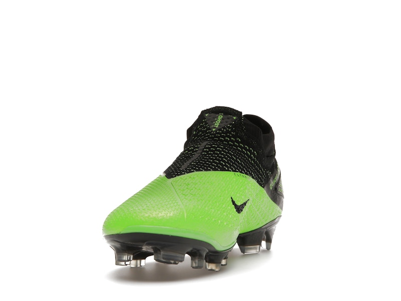 Nike Phantom Vision 2 Elite Dynamic Fit FG Black Green Strike