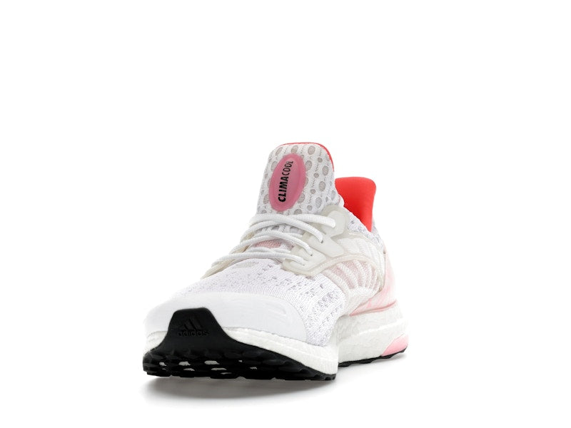 adidas Ultra Boost DNA Climacool Cloud White Beam Pink Solar Red