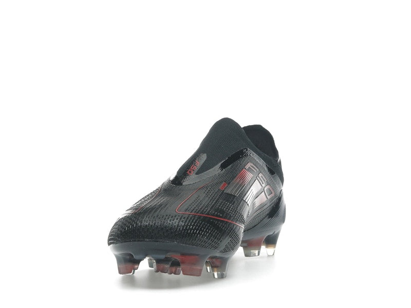adidas F50 Elite Laceless FG Core Black Iron Metallic Lucid Red