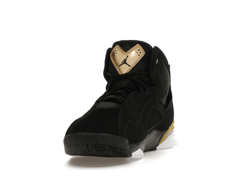 Jordan True Flight Black Metallic Gold