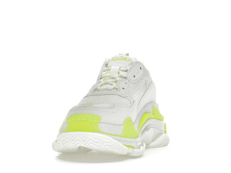 Balenciaga Triple S White Fluo Yellow (Women's)