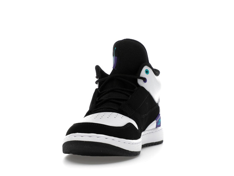 Jordan Fadeaway Black White Grape