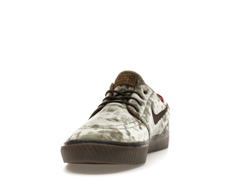 Nike SB Zoom Janoski OG+ SE Medium Olive Baroque Brown Dark Team Red Velvet Brown