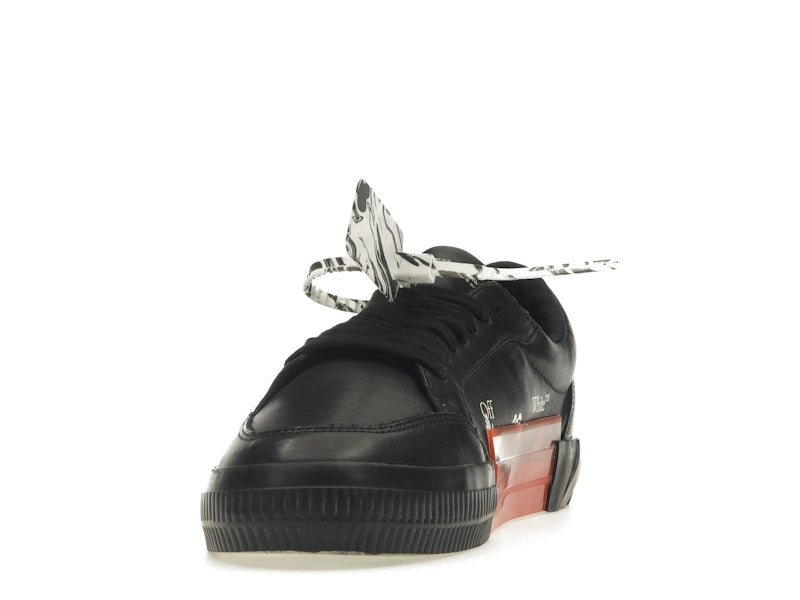 OFF-WHITE Vulc Low Black/Blue Leather SS21