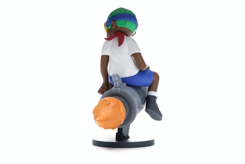 Hebru Brantley x Billionaire Boys Club x Bait Beyond The Beyond Fly Boy Figure 9 Inches White/Multi