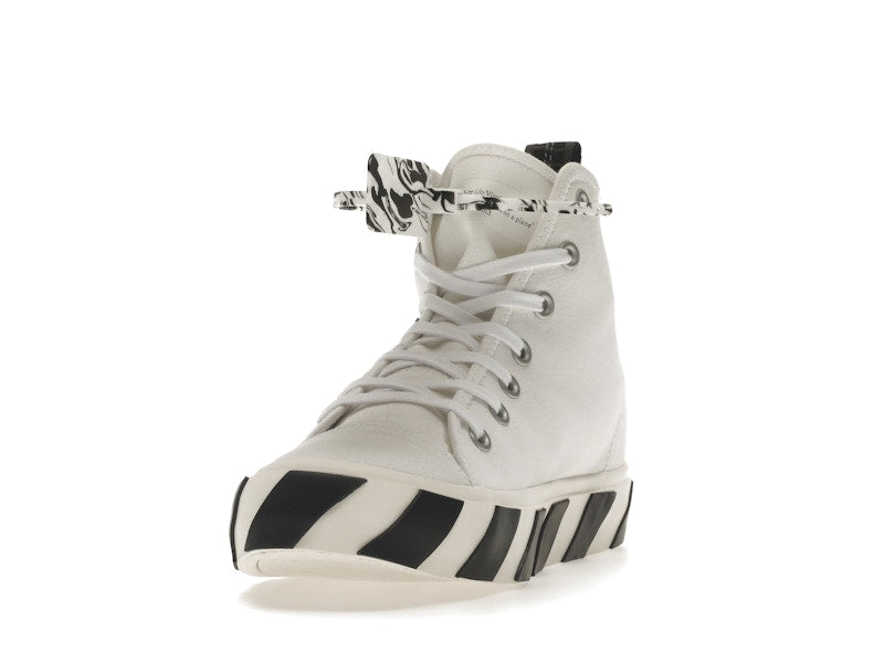 OFF-WHITE Vulcanized Mid Top White Black
