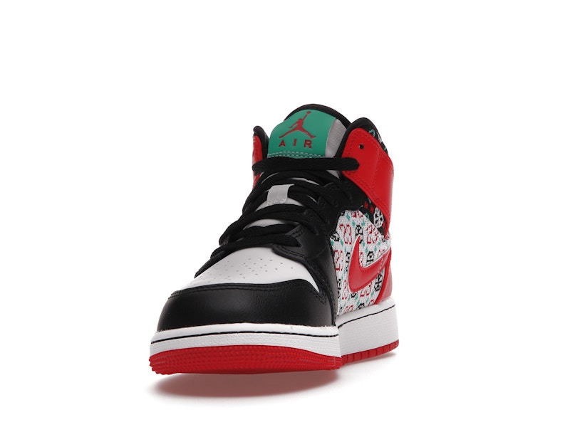 Jordan 1 Mid SE Ugly Christmas Sweater (GS)