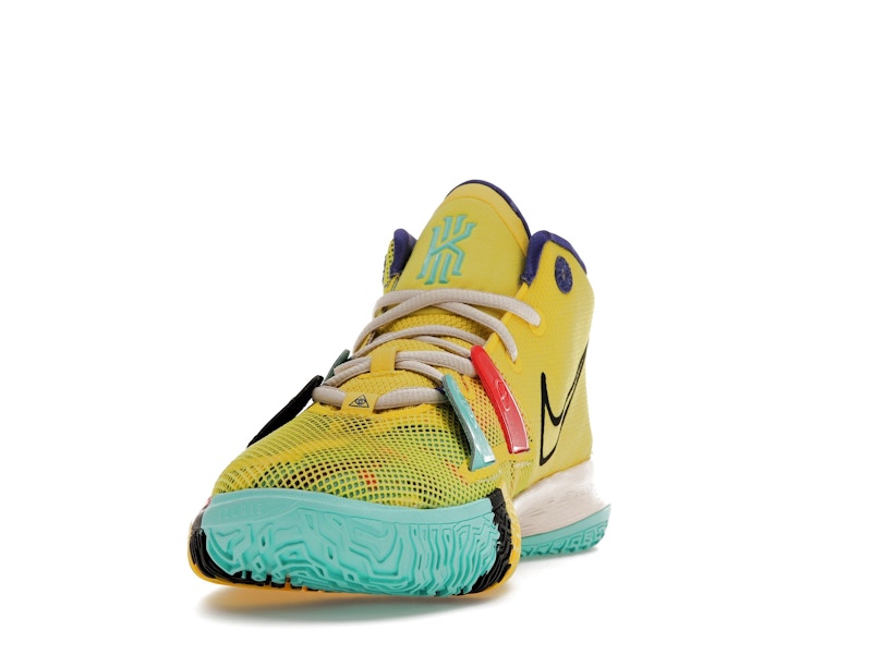 Nike Kyrie 7 1 World 1 People Electric Yellow (GS)