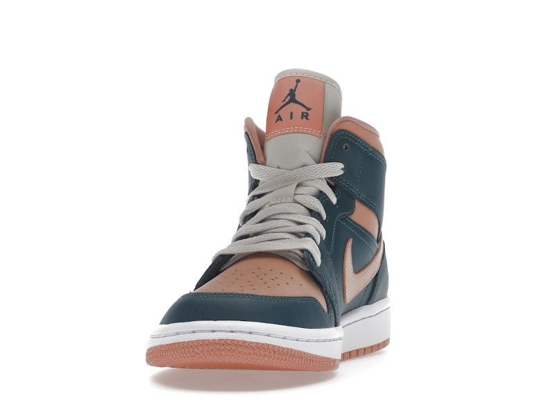 Jordan 1 Mid Dark Teal Green (Women's)