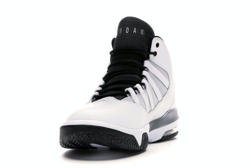 Jordan Max Aura White Metallic Silver Black